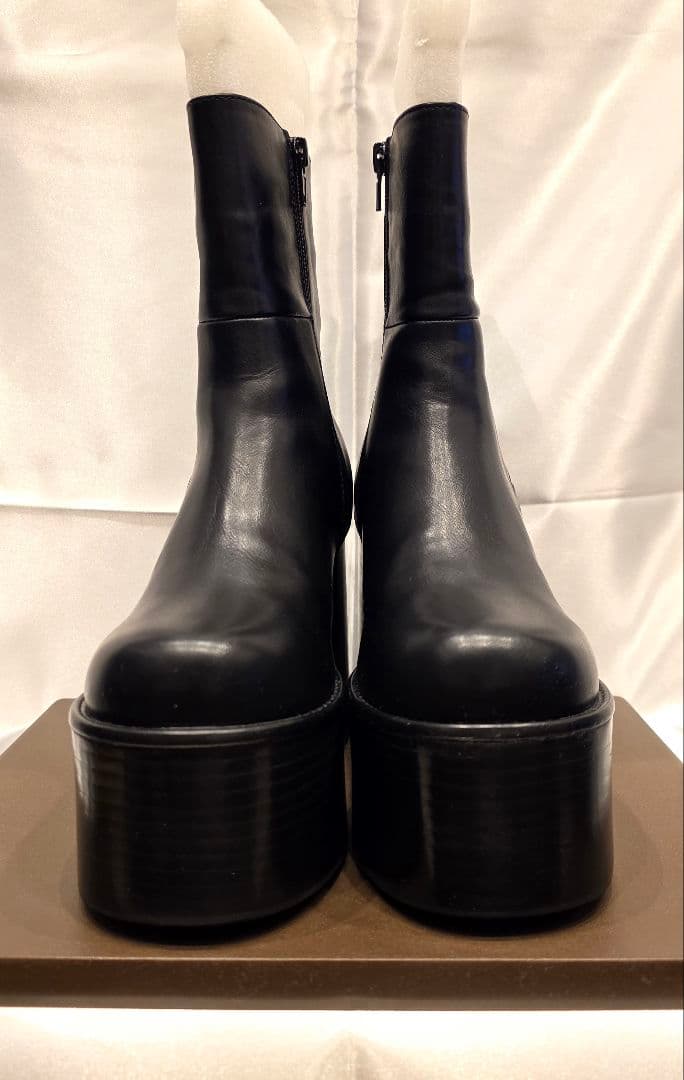 【最終値下げ】EMODA ラウンドサイドゴアブーツ Sサイズ