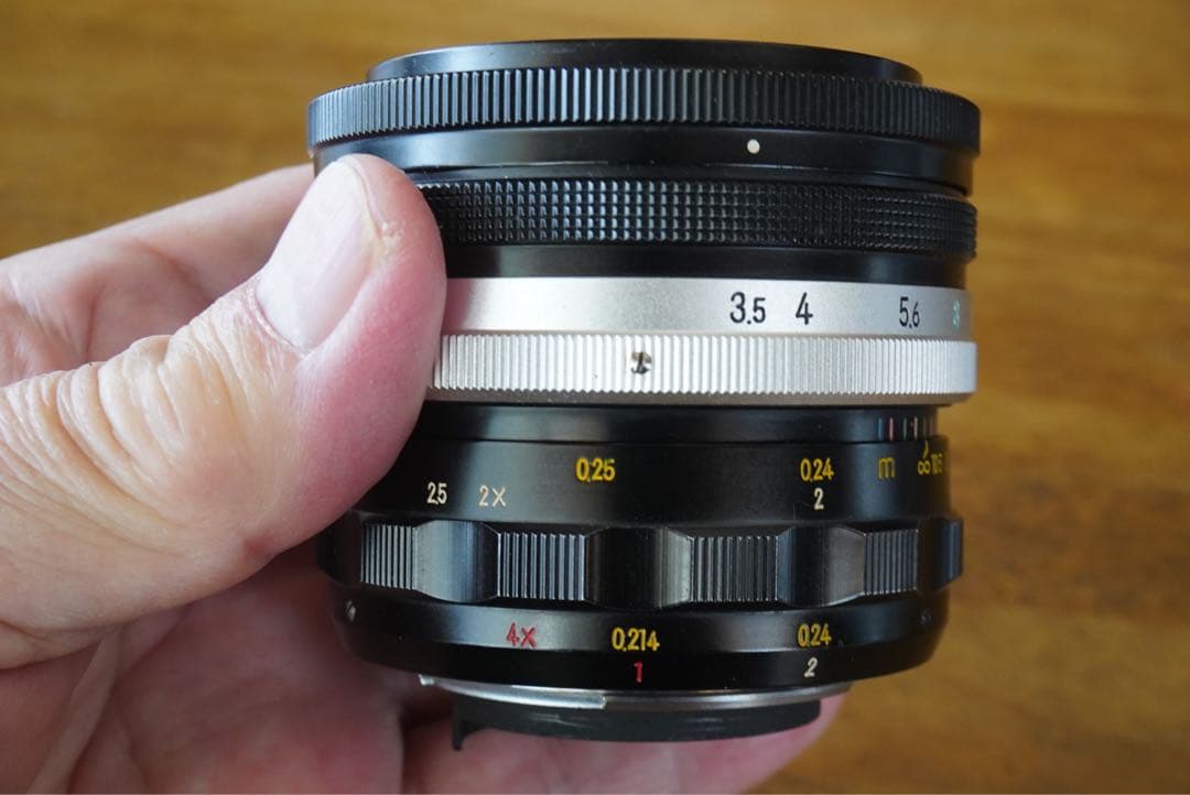 Micro-Nikkor 5.5cm F3.5 激レア　作例あり