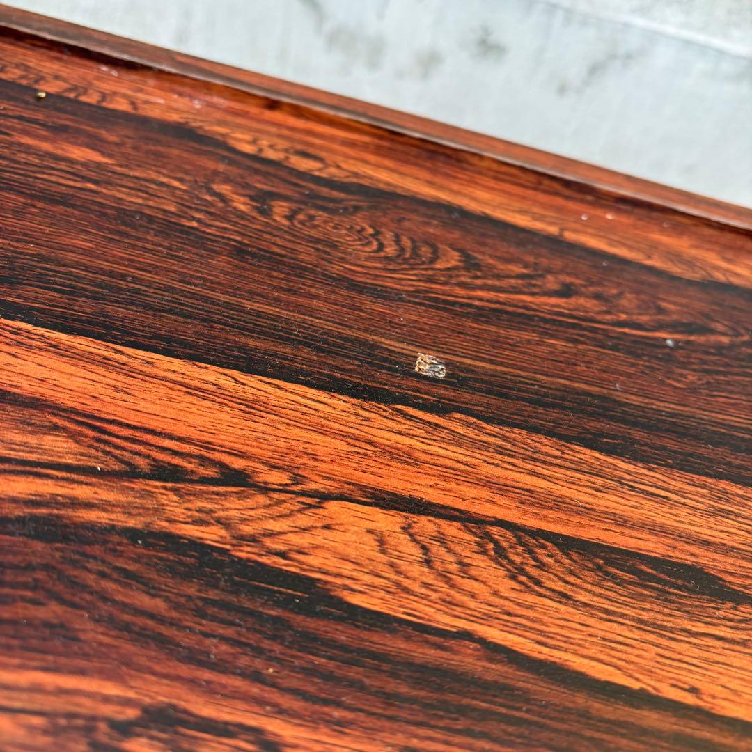 昭和レトロ カリモク 木製ガラステーブル センターテーブル 木目 ローテーブル