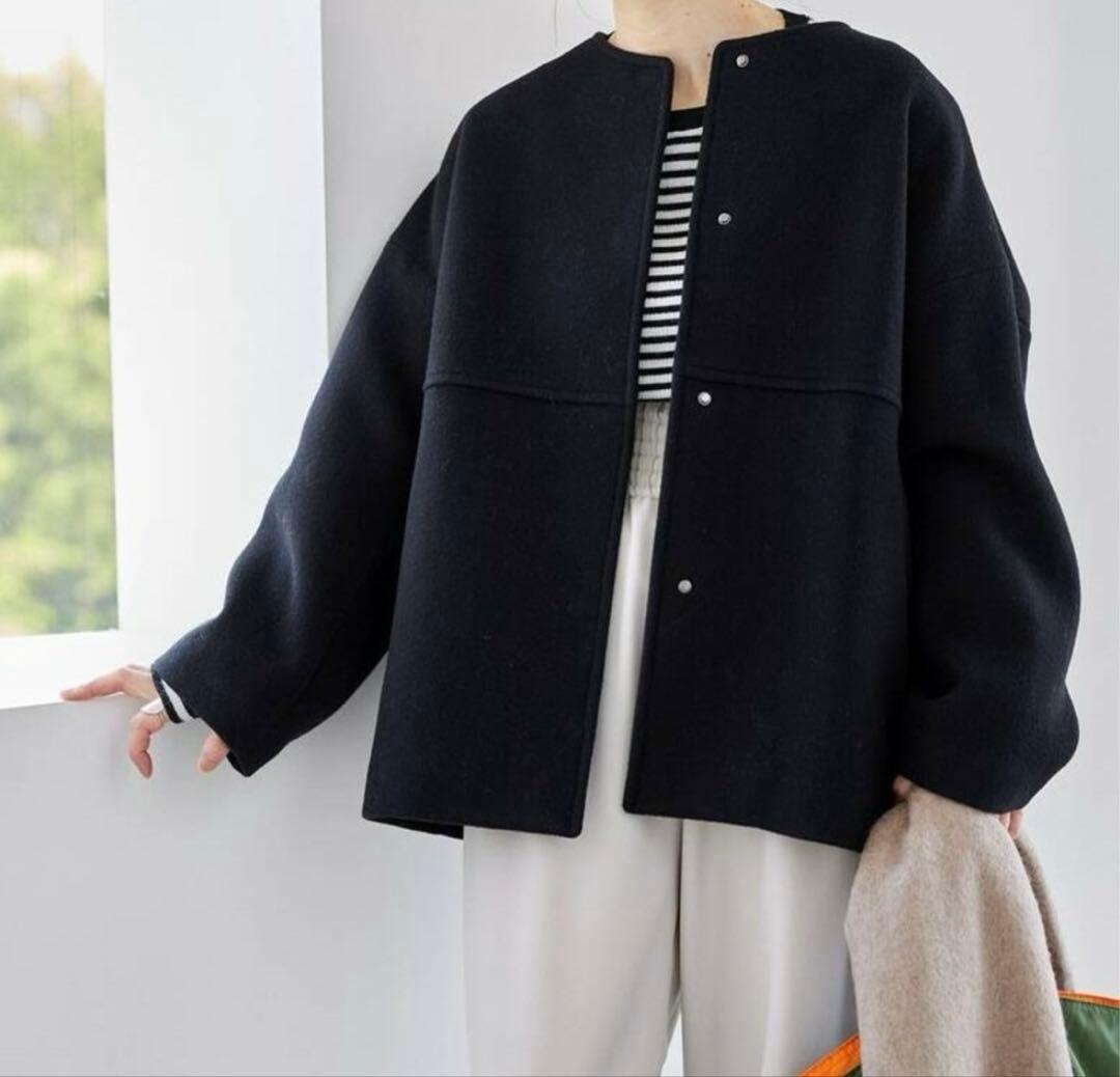 スーパー140 ショートコート　ジャーナルスタンダード