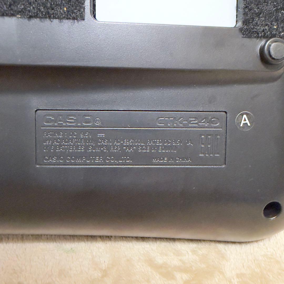 CASIO CTK-240 49鍵 電子キーボード スタンド付