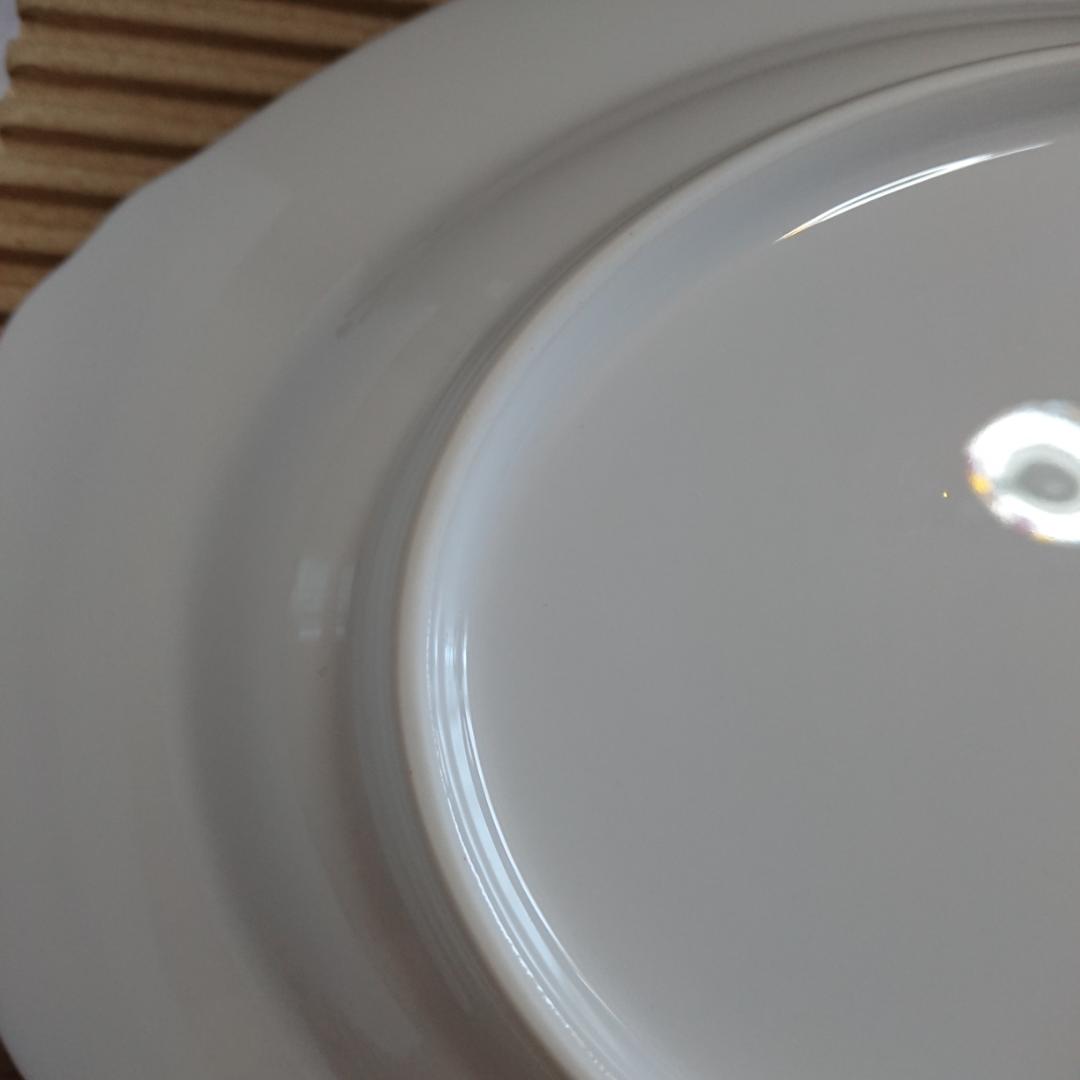 ミモザ 花言葉シリーズ 20cm デザート皿 ペア+37cm プラター 大倉陶園