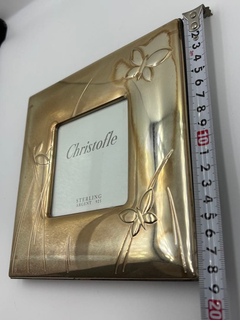 クリストフル　スターリングシルバー 925 フォトフレーム　写真立て