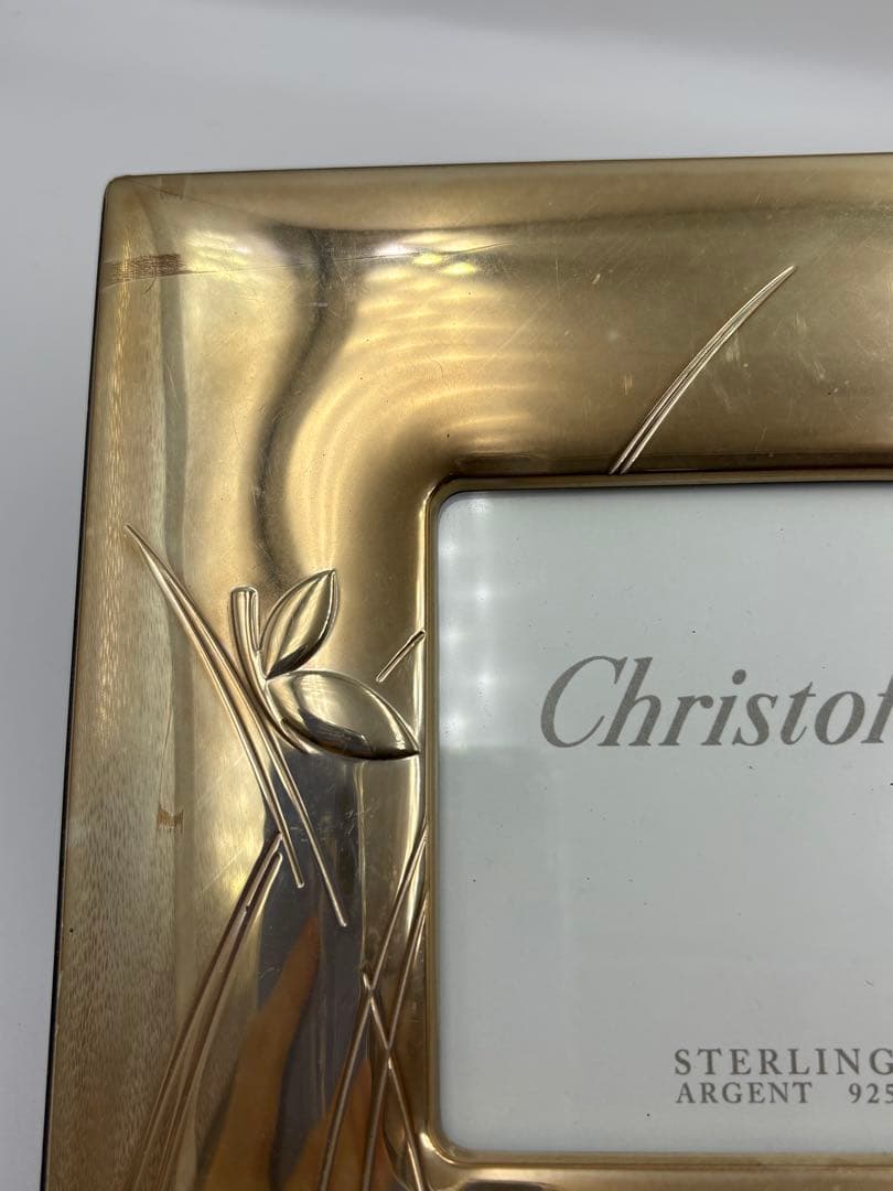 クリストフル　スターリングシルバー 925 フォトフレーム　写真立て