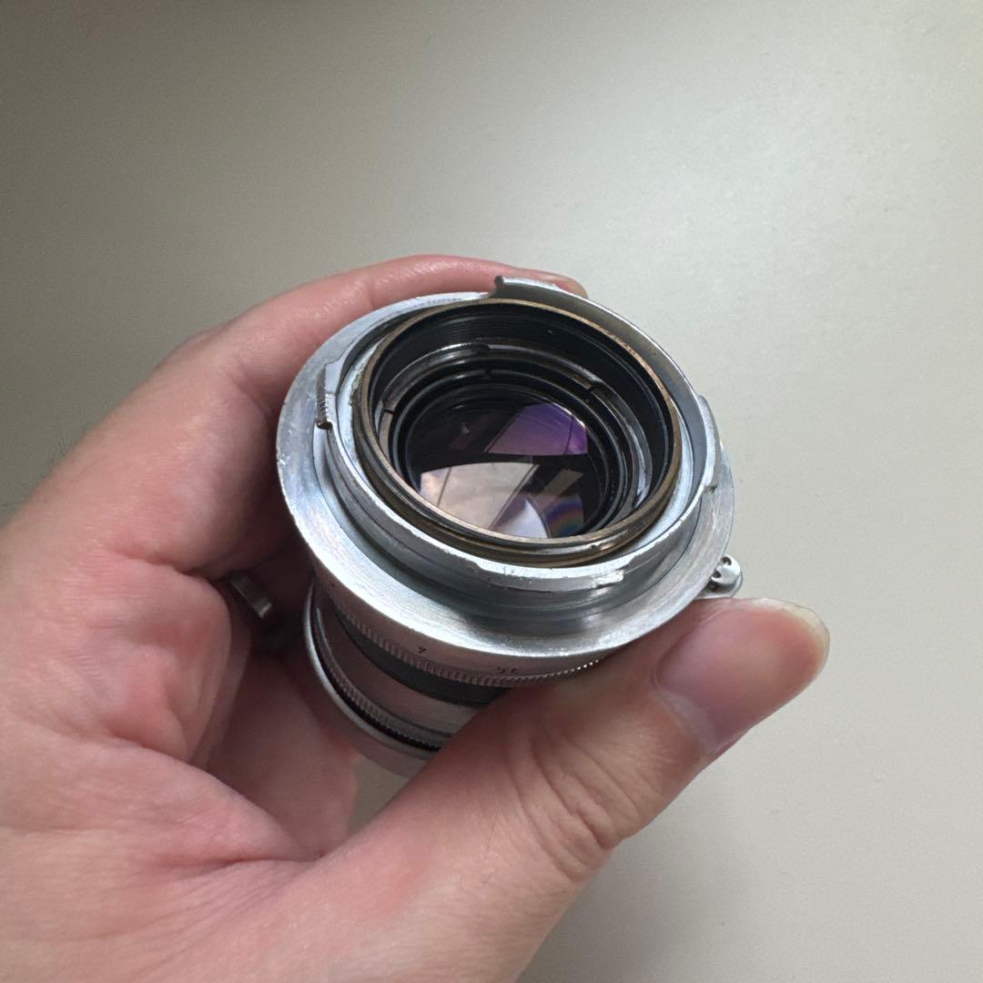 【美品】Leica ズミクロン 1st 50mm F2 沈胴型