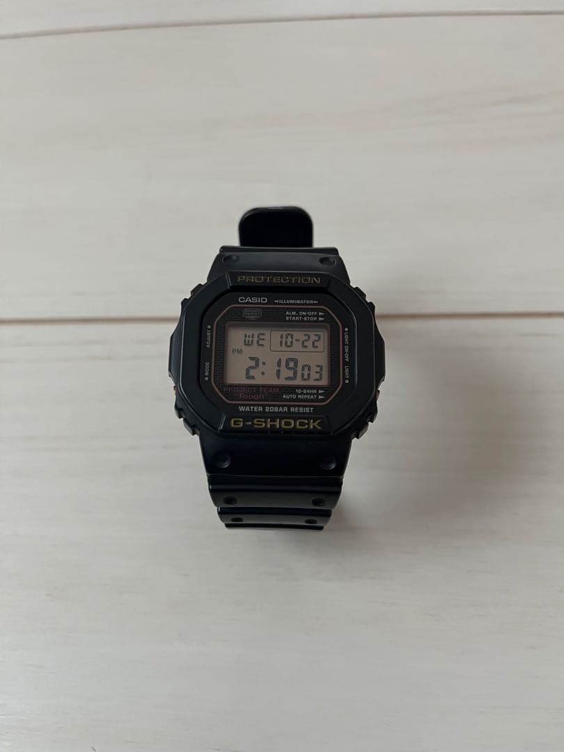 G-SHOCK デジタル腕時計 ブラック　30周年