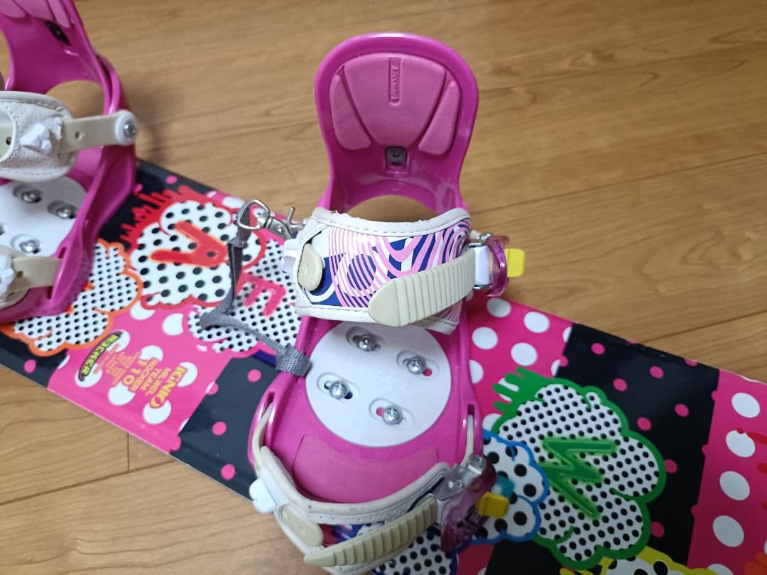 キッズスノーボード IGNIO 110cm ＆Kissmark ビンディング付