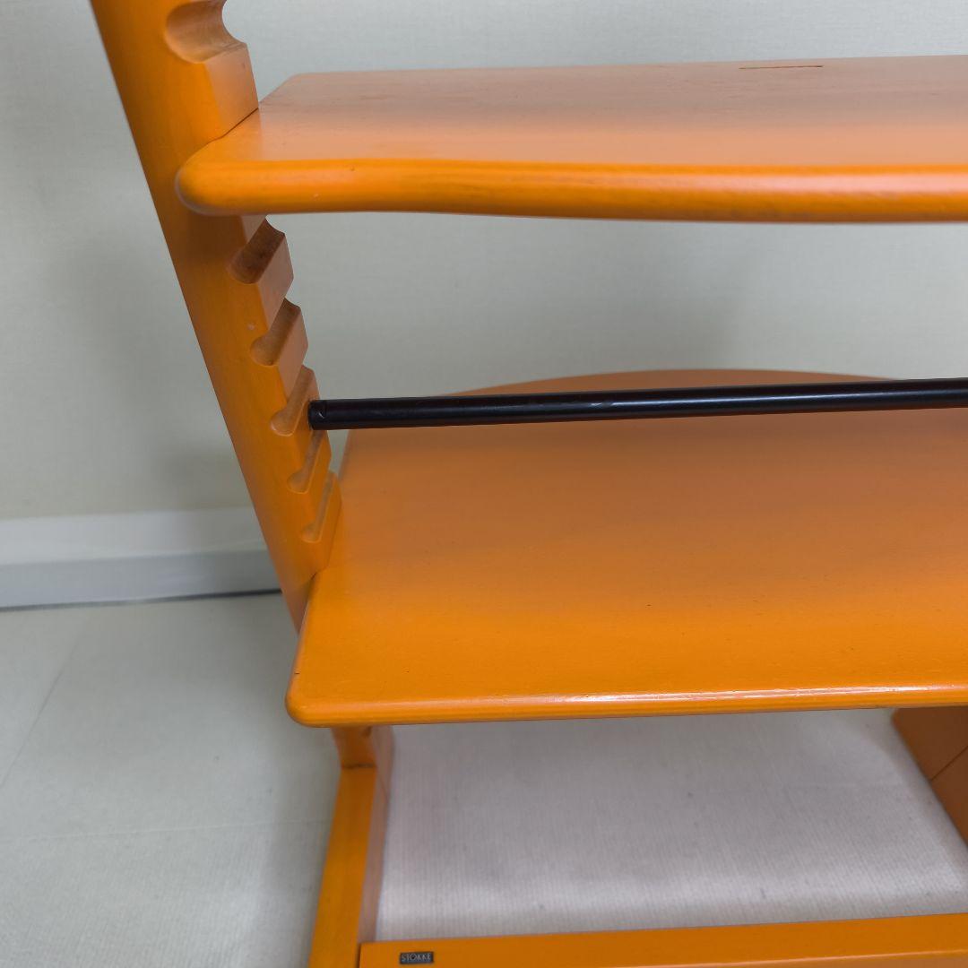 ストッケ　トリップトラップ　オレンジ シリアル4