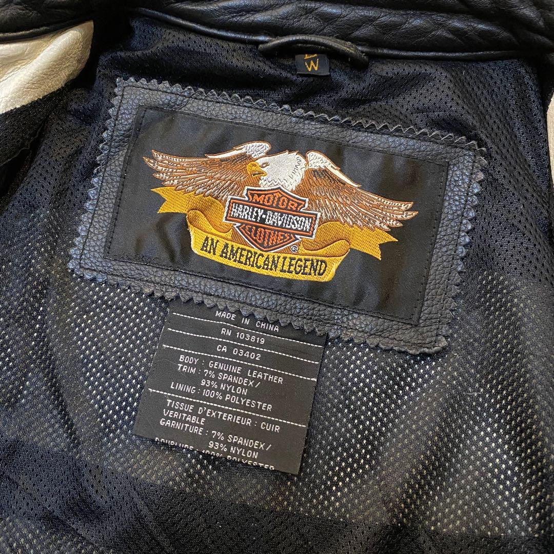 HARLEY-DAVIDSON ハーレー シングルライダースジャケット レザー