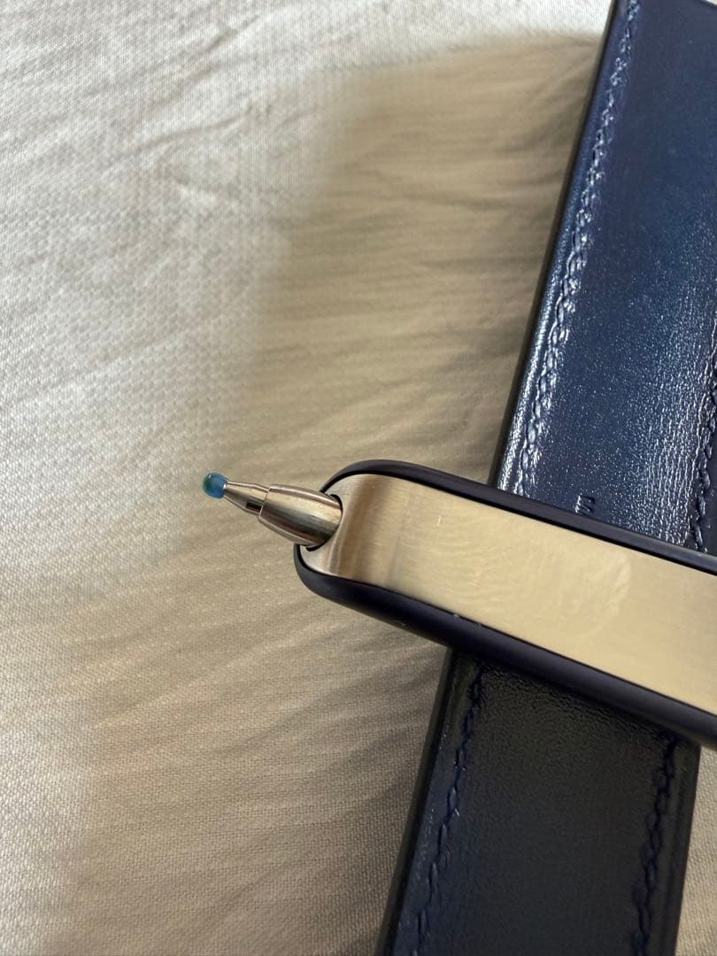 HERMES ボールペン、エルメス、ブルー