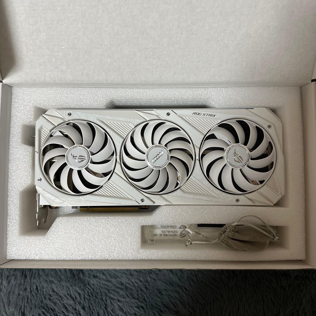 グラフィックボード・グラボ・ビデオカード ASUS ROG STRIX RTX3080 O10G GAMING White