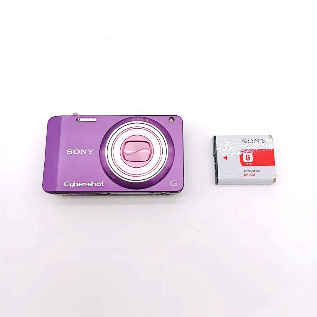 SONY サイバーショット DSC-WX10 パープル バッテリーチャジャー付き