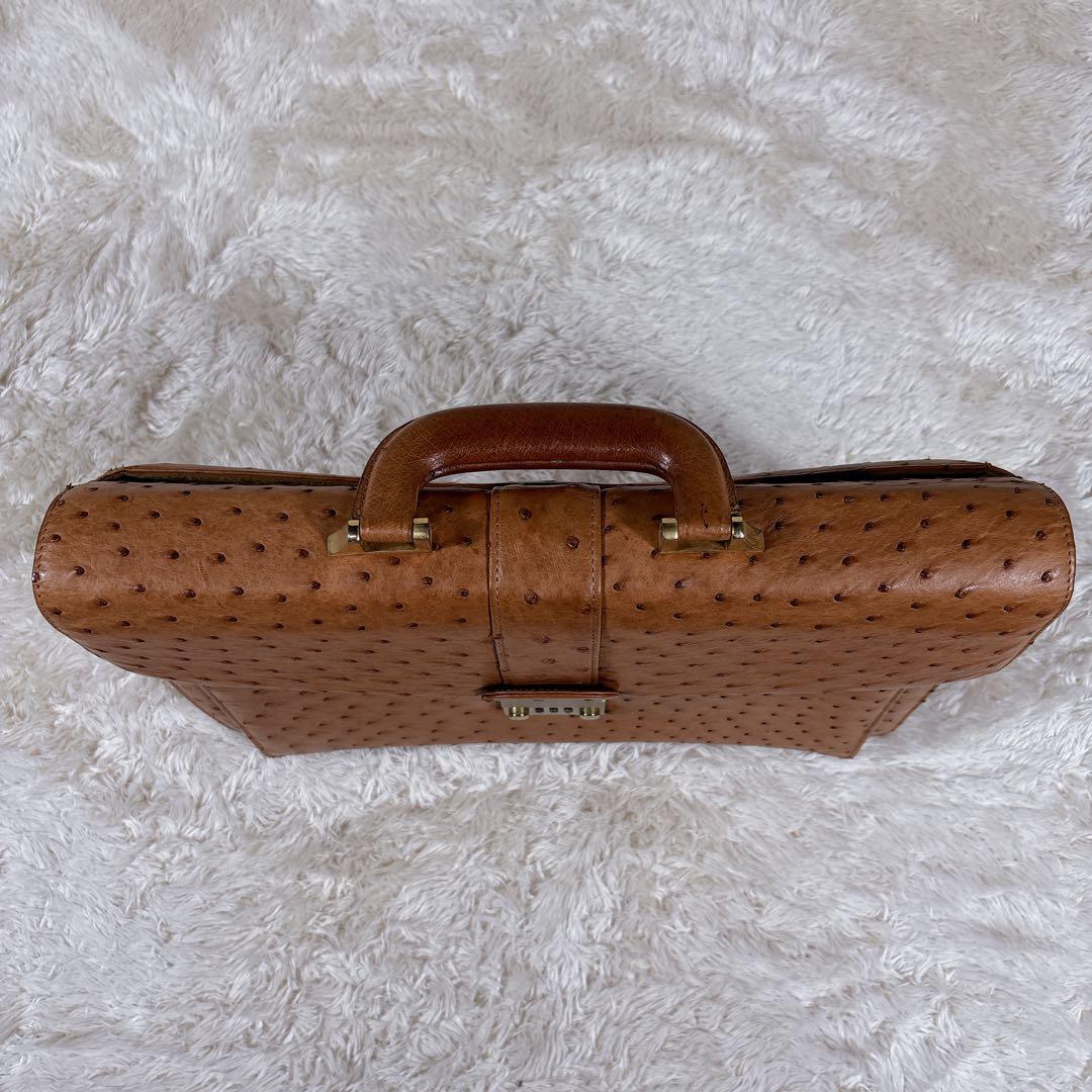 ビジネスバック オーストリッチ エキゾチックレザー JRA