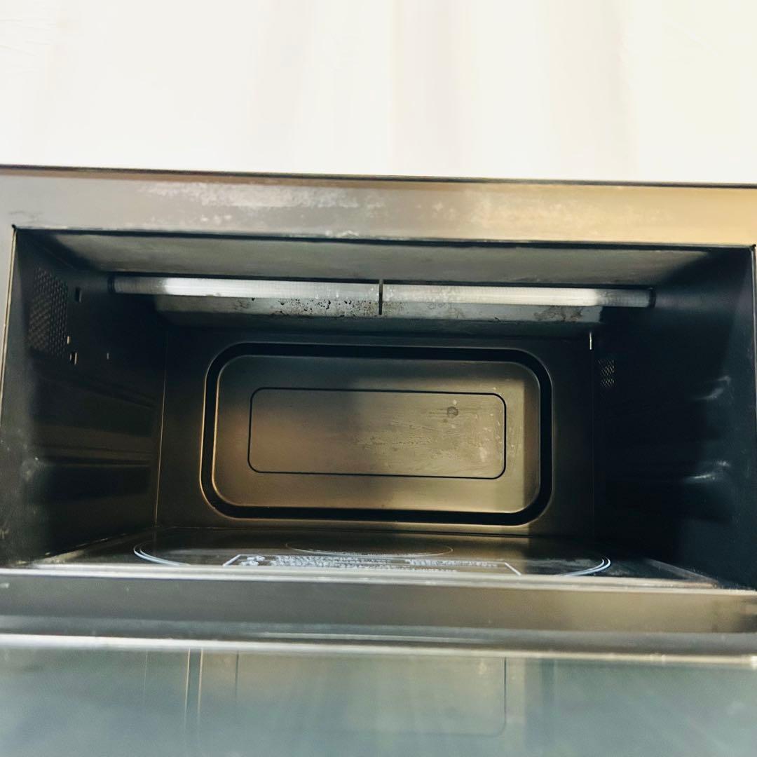 【美品】BALMUDA　バルミューダ　オーブンレンジK04A-BK