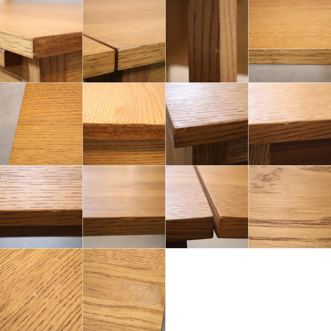 unico ウニコ 稀少 廃番品 NOTE オーク材 伸長式 PCデスク