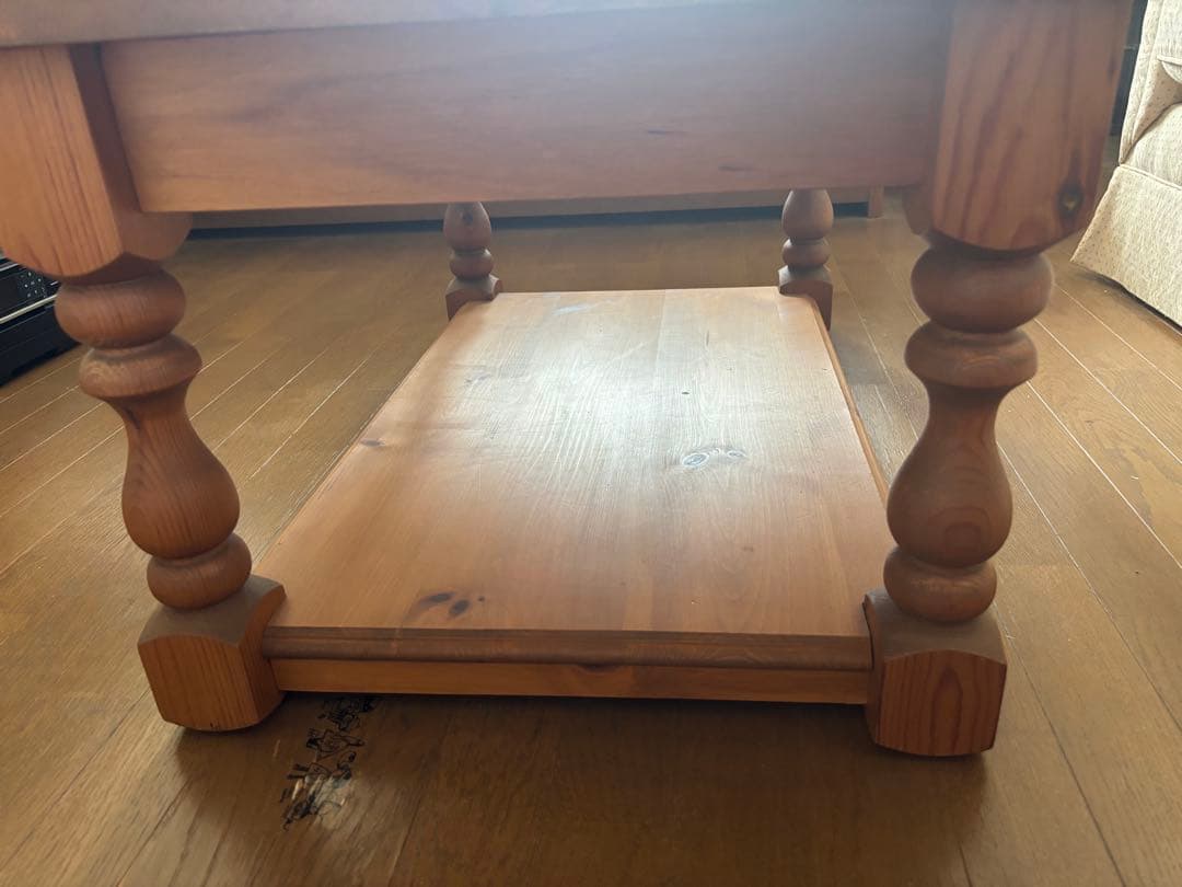 木製シンプルテーブル 中型