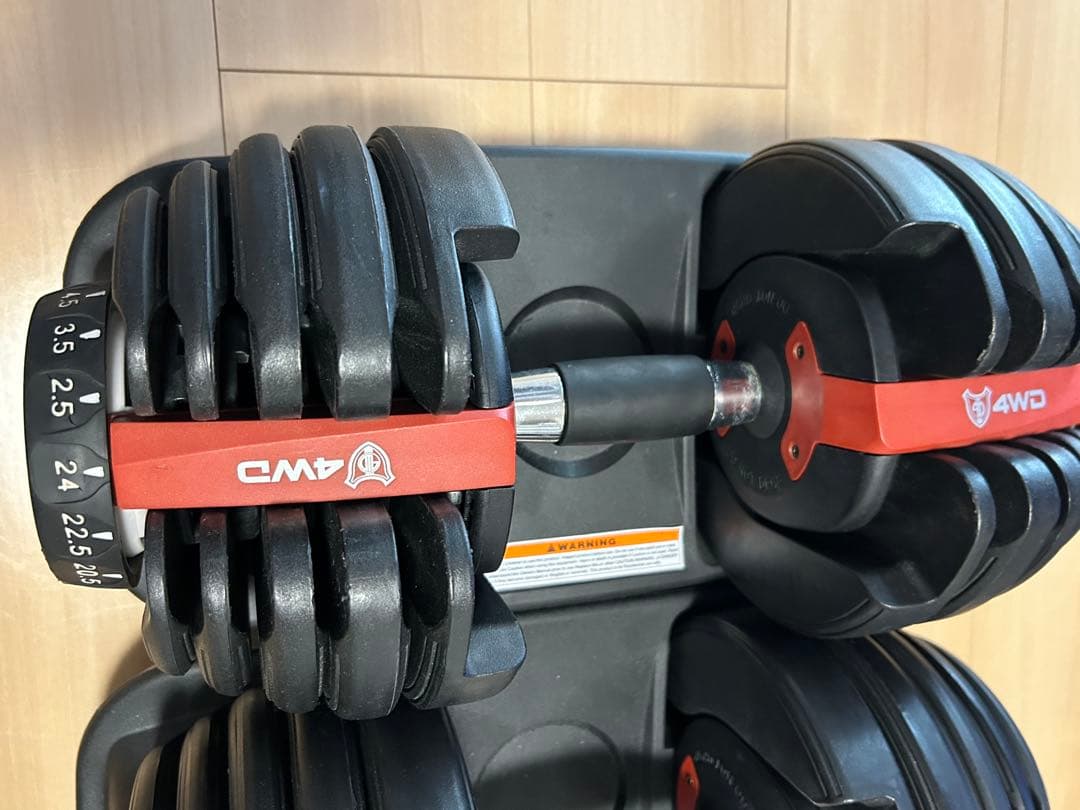 可変式ダンベル24kg トレーニングベンチ セット