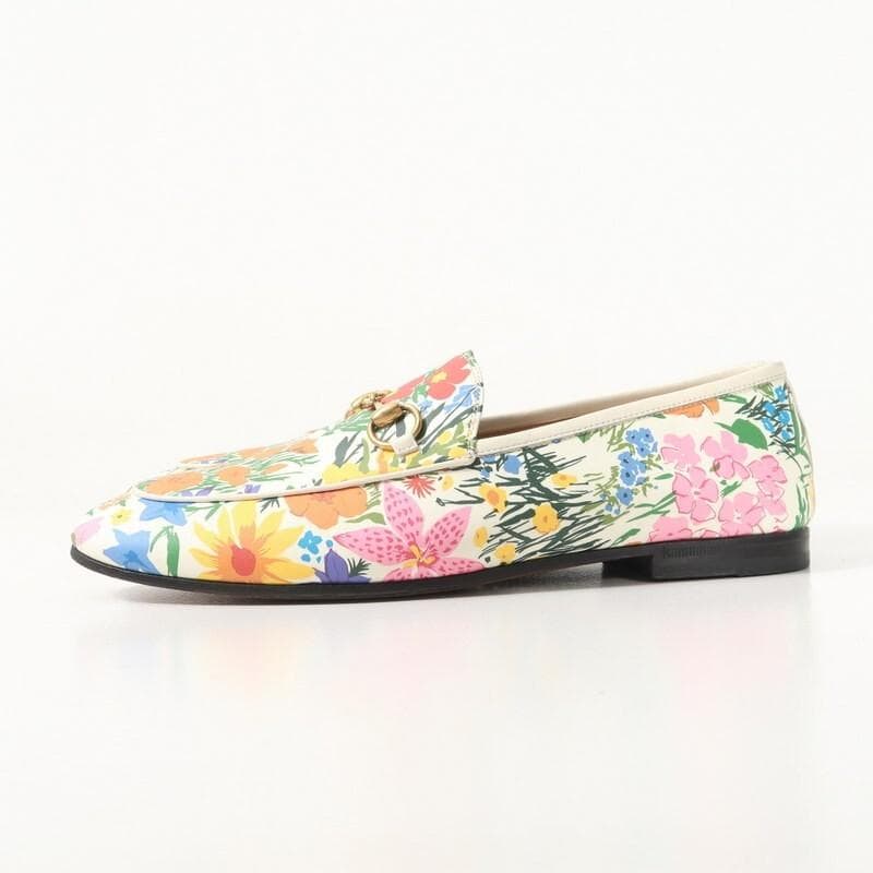 GUCCI グッチ ケン・スコット ローファー 花柄 フローラ ホースビット