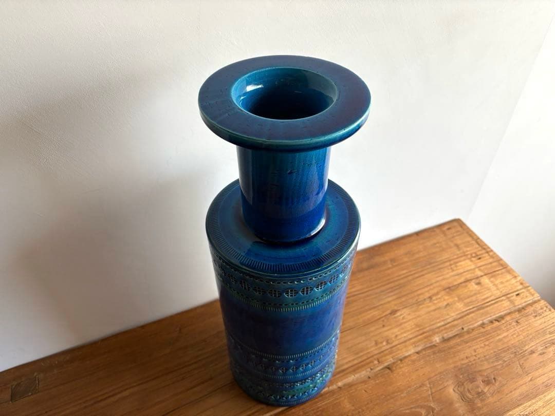 イタリア FLAVIA フラビア Bitossi ビトッシ 大型 フラワーベース