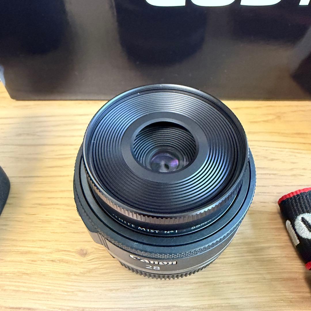 【美品】RF28mm f2.8 STM セット