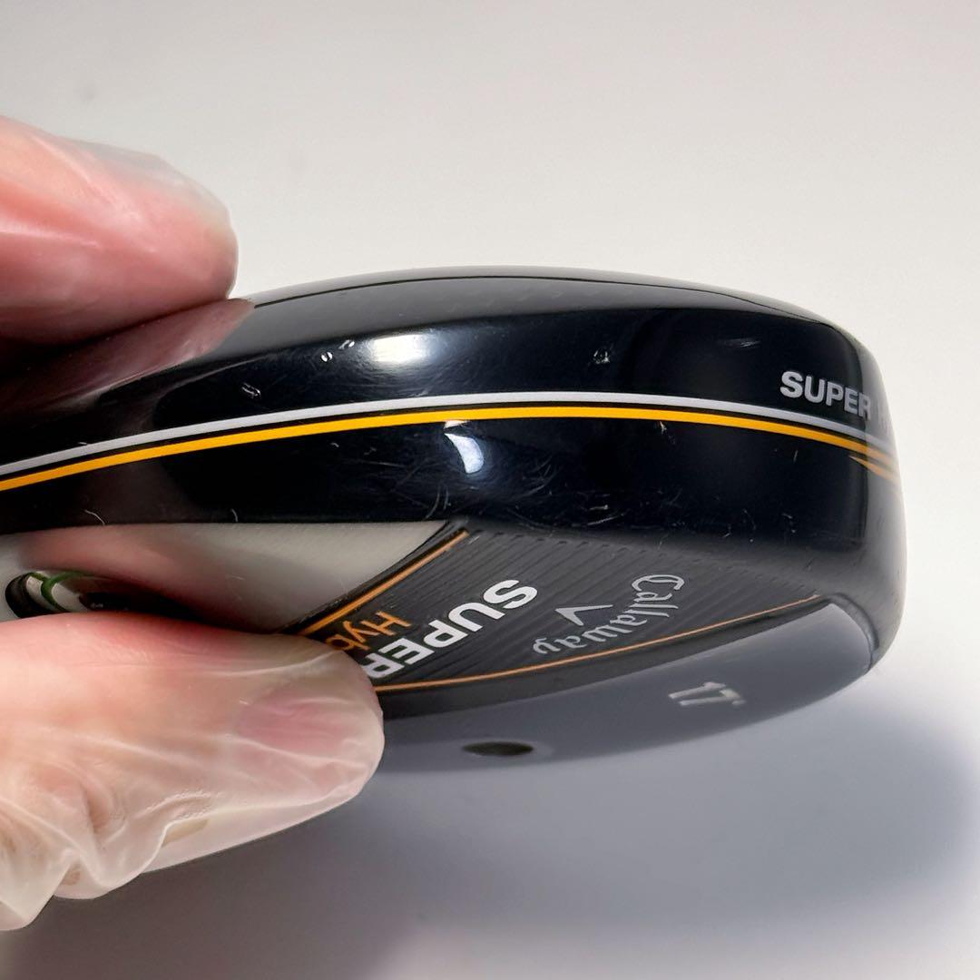 スーパーハイブリッド UT17° キャロウェイ ユーティリティ　ヘッドのみ