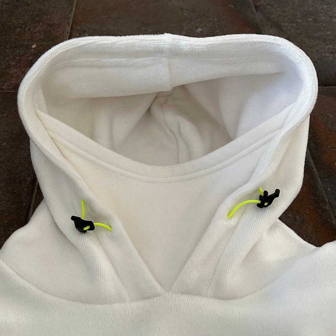 Russeluno パーカー　プルオーバー　ルチャ　長袖　ゴルフ　ホワイト