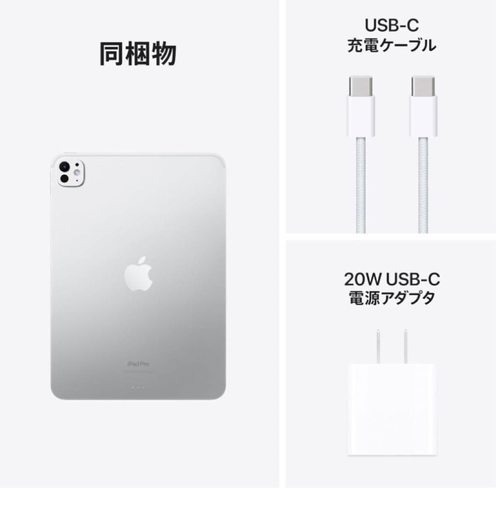 iPad Pro 11インチ Wi-Fi 2TB 2024年春モデル