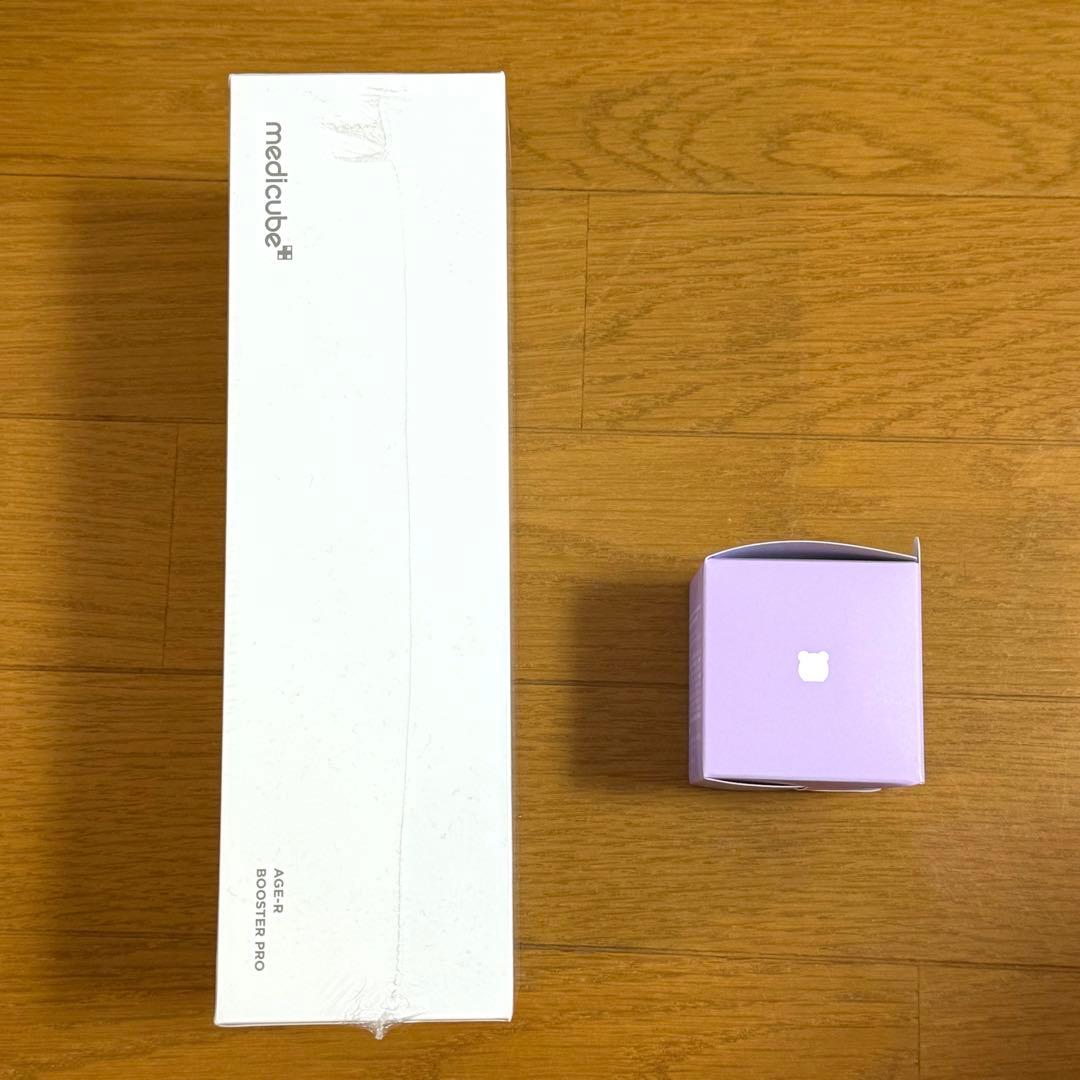 メディキューブ 美顔器 AGE-R ブースタープロ くま　キャップ付き