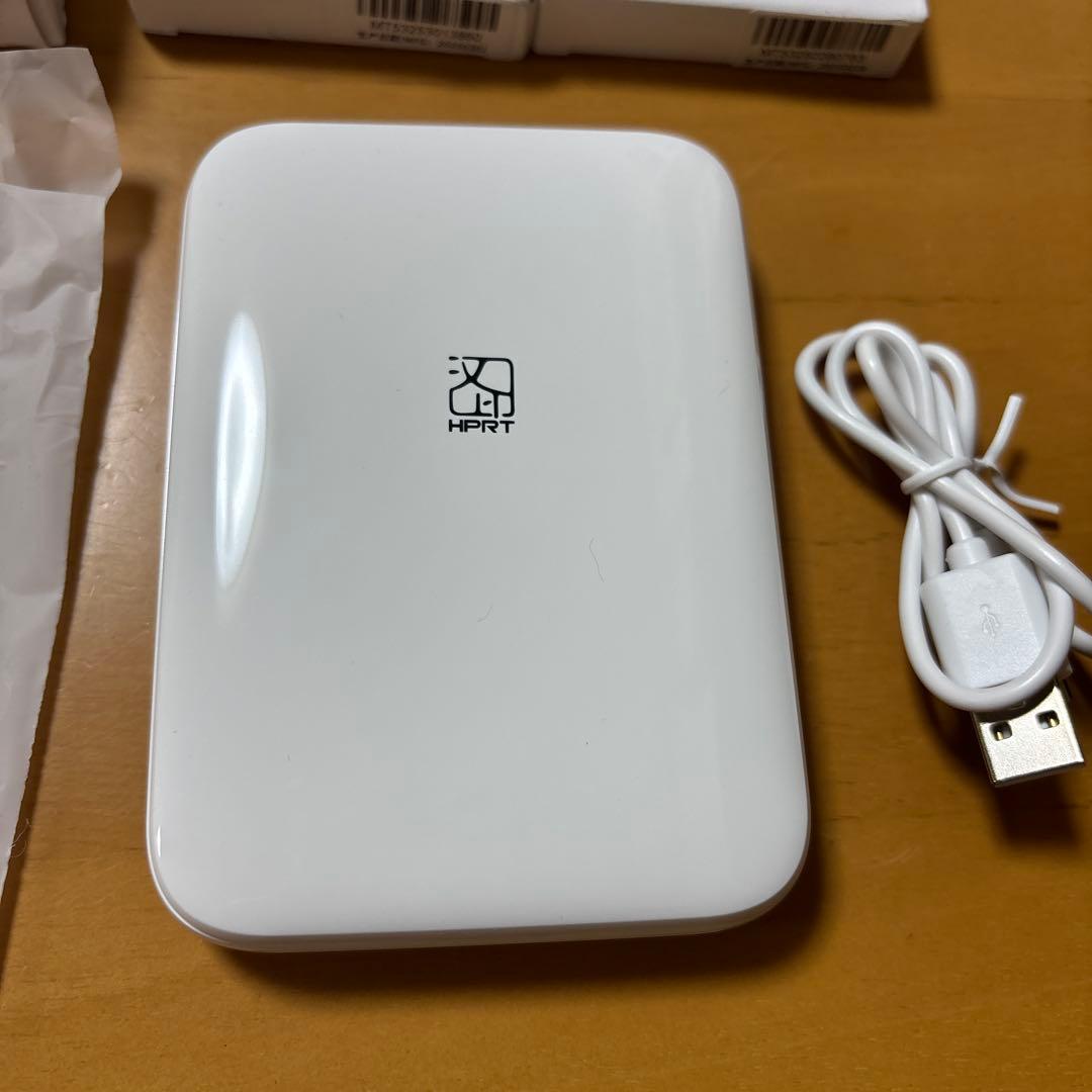 ミニフォトプリンター zlnk印刷技術 説明書なし