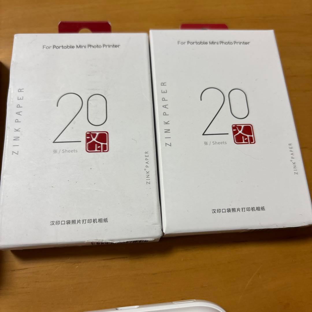 ミニフォトプリンター zlnk印刷技術 説明書なし