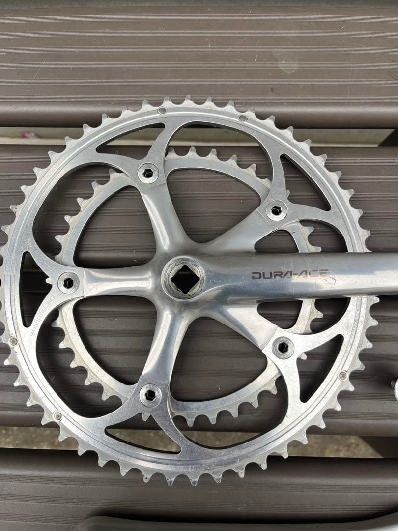 SHIMANOシマノデュラエース クランクFC-7410 53-39