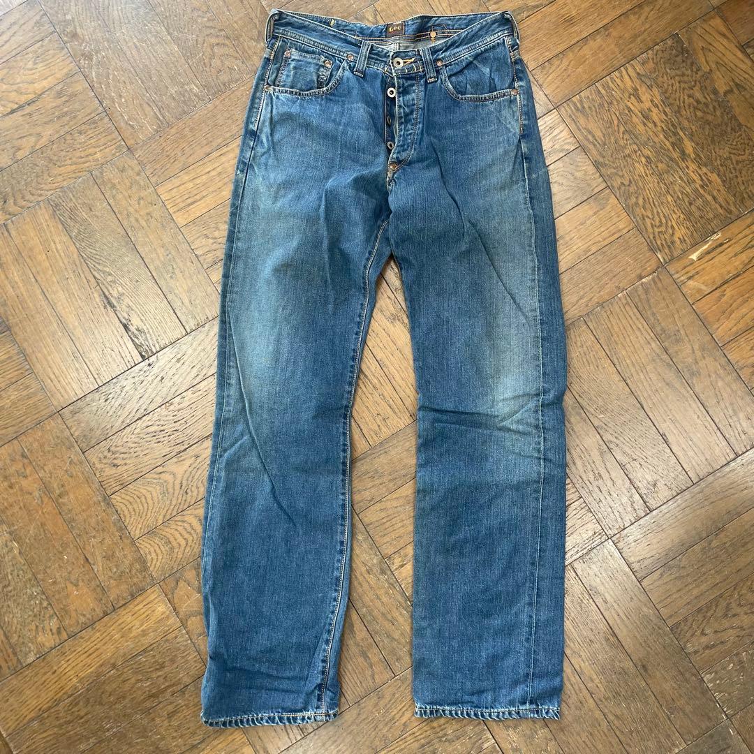 Lee シンチバック 尾錠 付き ビンテージ 90年代 101 ハラコ w31