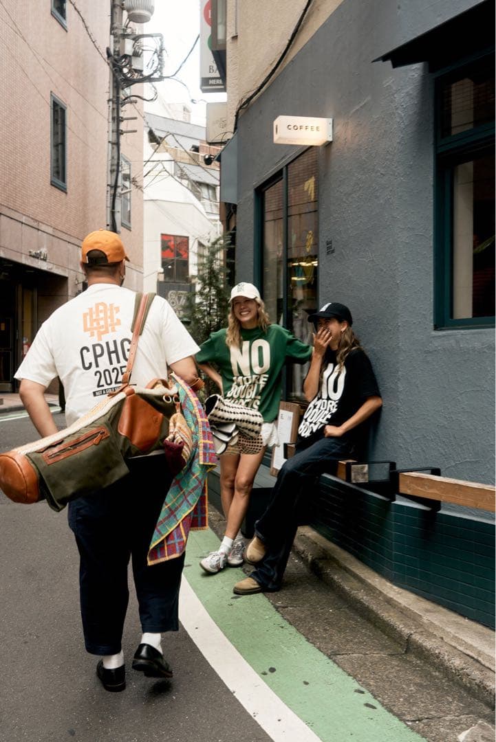 NO MORE DOUBLE BOGEYS ハーフモックネックシャツ