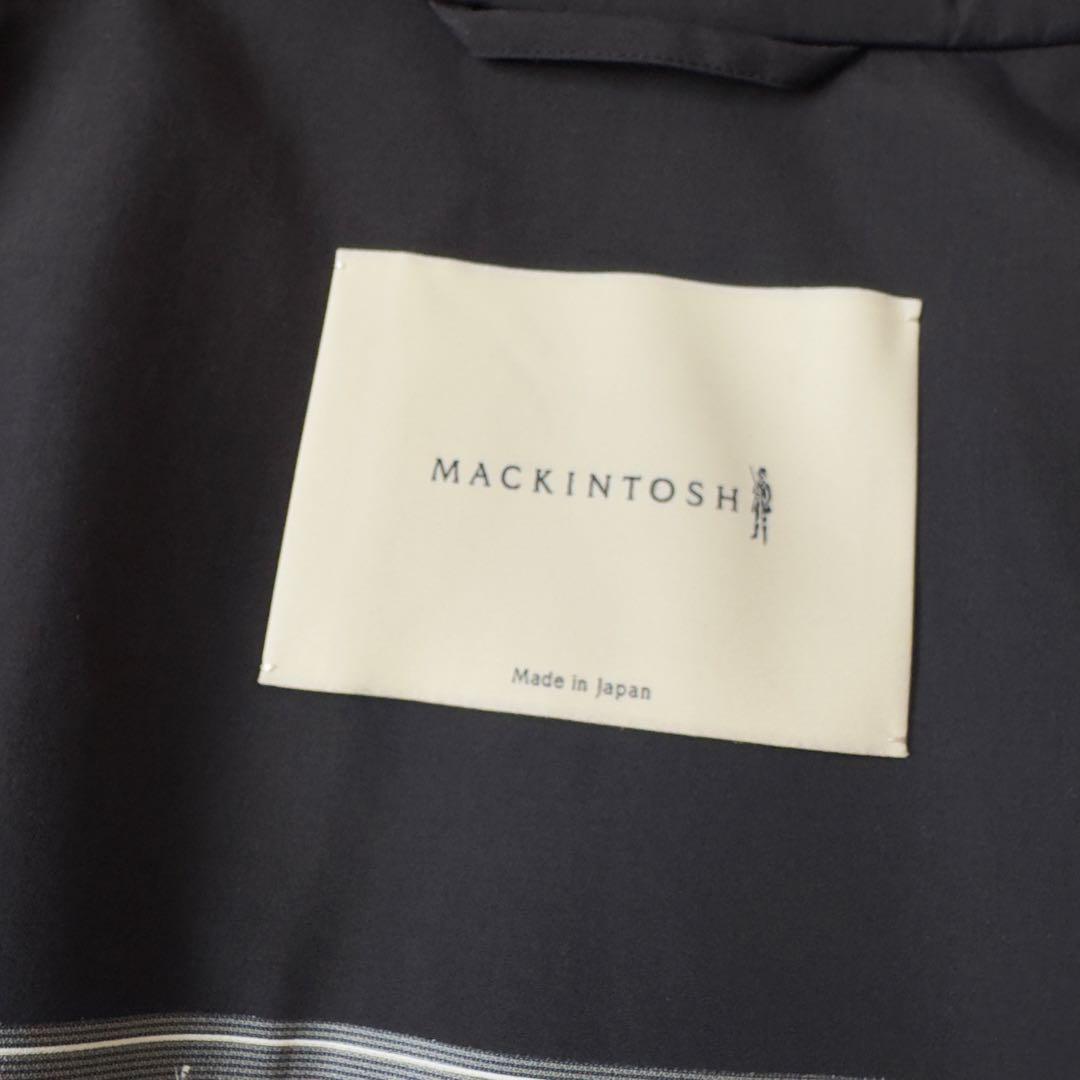 美品　マッキントッシュ　ウールショートモッズコート　マウンテンパーカー　黒　F