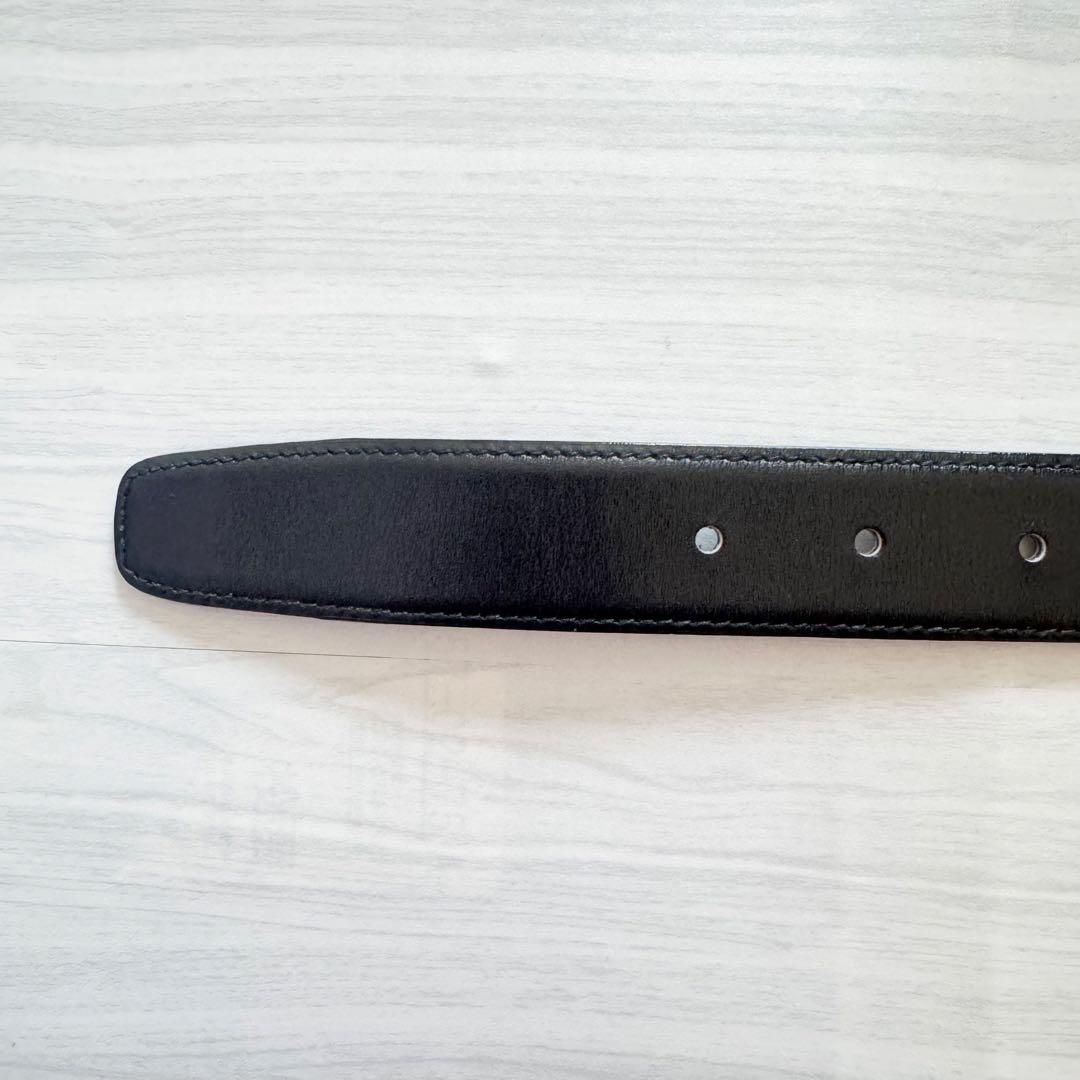 【セール中】CELINE セリーヌ 黒 レザー ベルト 馬車 ブランド