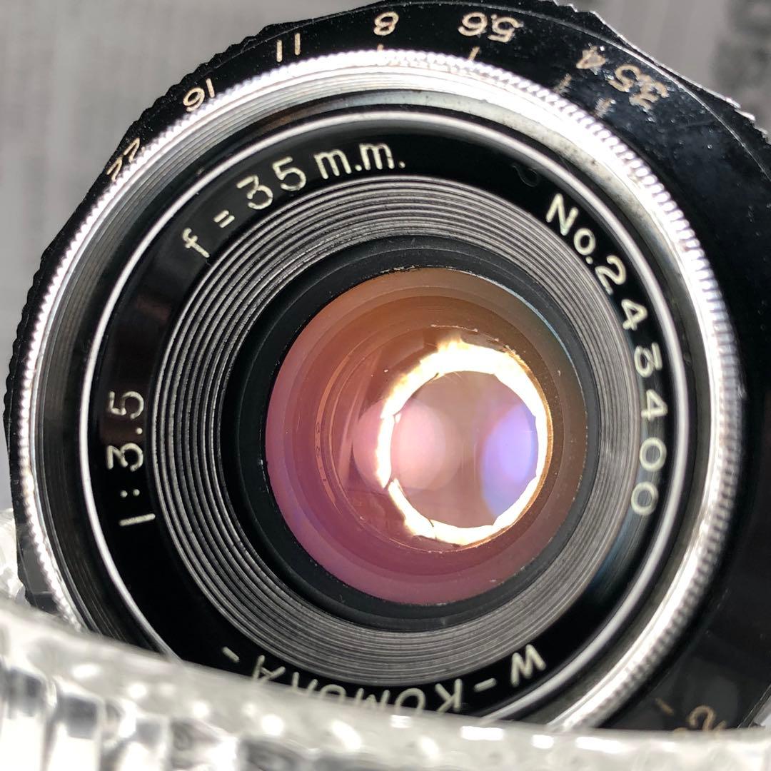 W-KOMURA 35mm f3.5 l39 ライカスクリューマウント