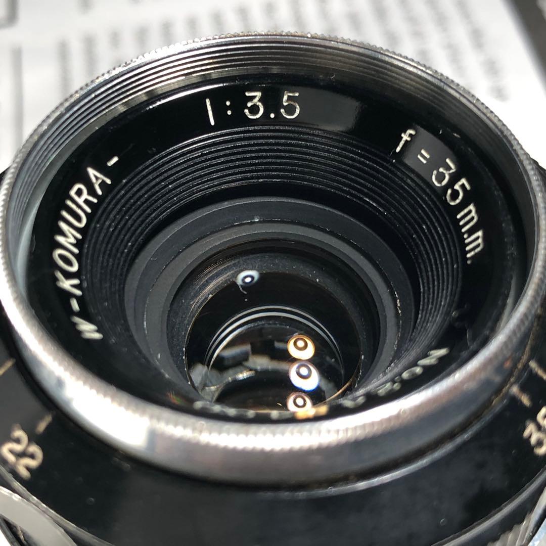 W-KOMURA 35mm f3.5 l39 ライカスクリューマウント