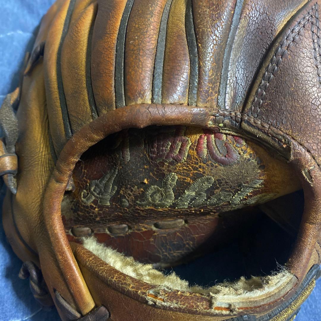 ブラウン レザー 硬式野球グローブ