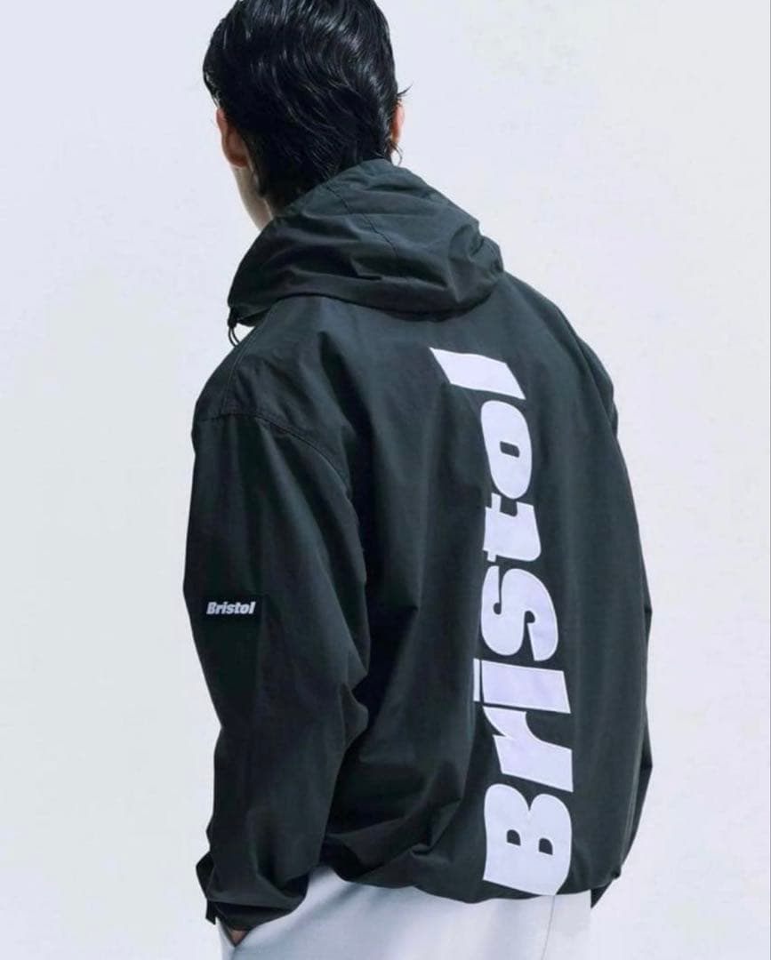 FCRB 24aw NYLON HOODED JACKET L カーキ