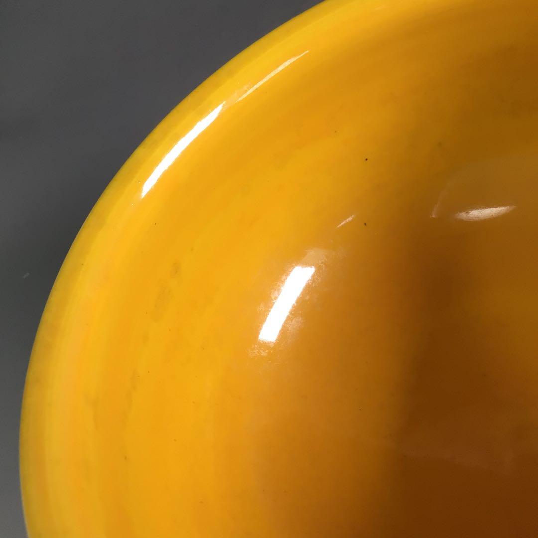 Ｒ１４６　皆具　『平安　昭阿弥造』『黄交趾』『台子皆具』　共箱　茶道具