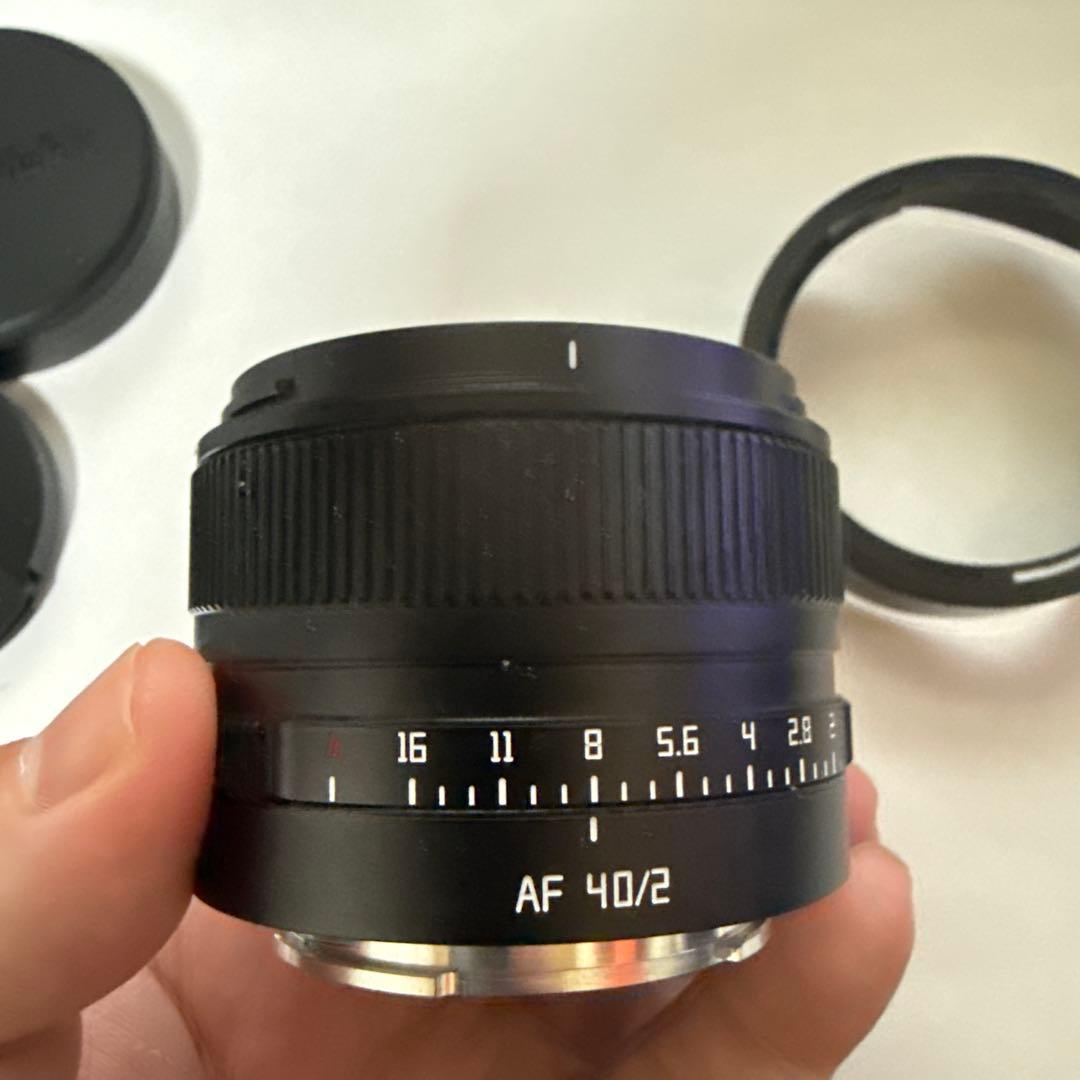 【送料無料】Tartisan AF 40mm f2.0 Eマウント用