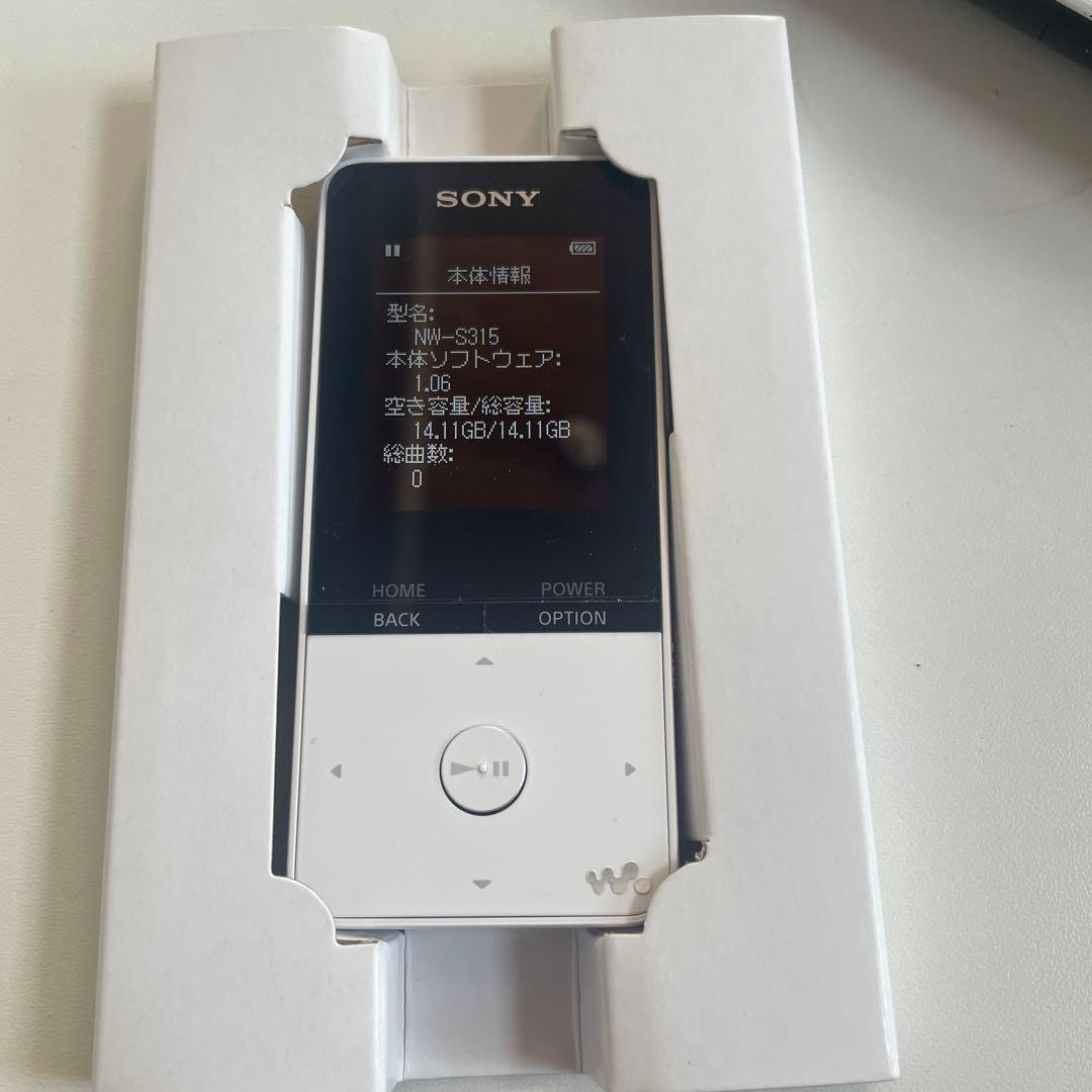 SONY WALKMAN NW-S310 白 16GBモデル ウォークマン美品