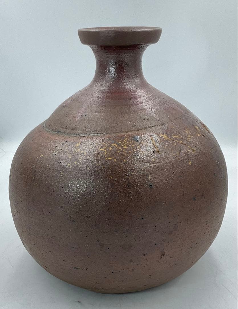 【５１】◆桃山時代　古備前焼蕪徳利　桐保存箱◆