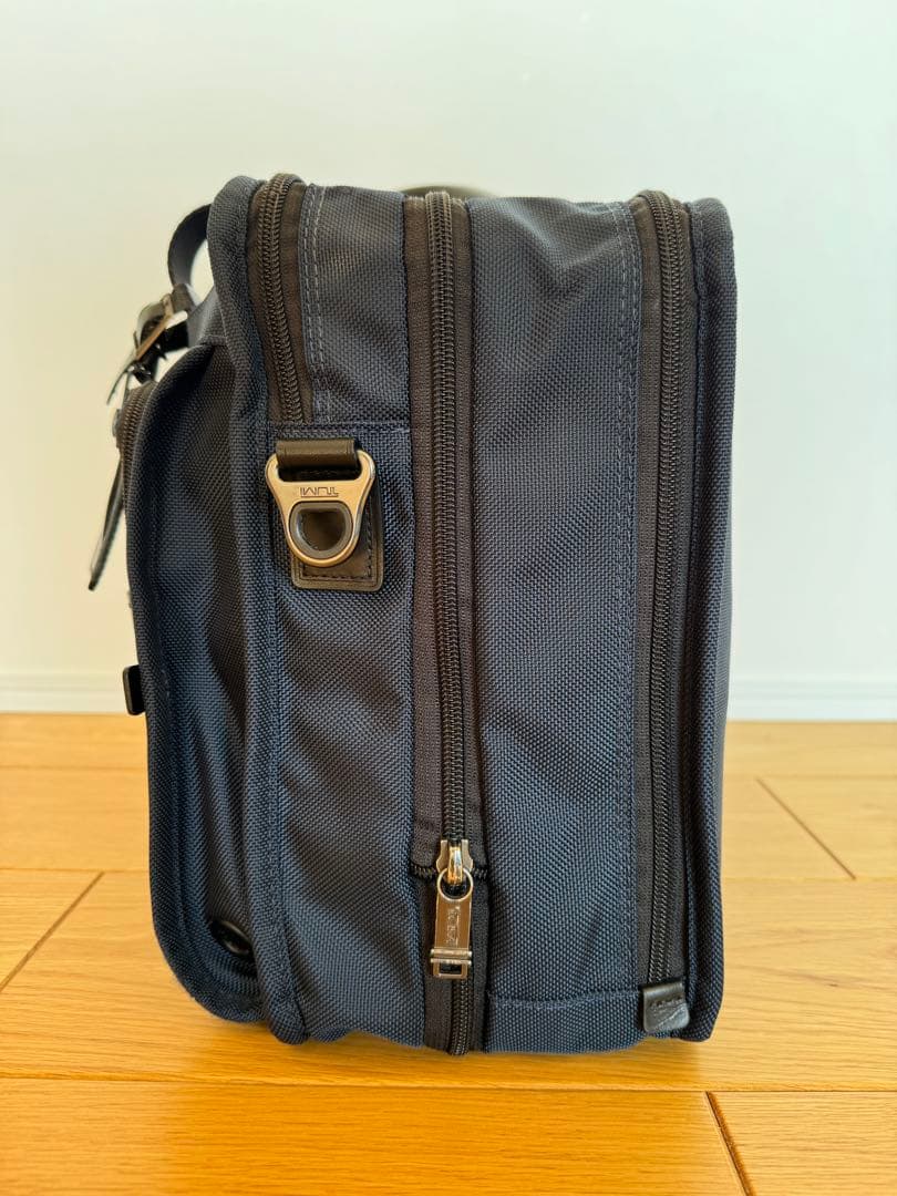 【美品】TUMI ビジネスバッグ 2way エキスパンダブル ブルー