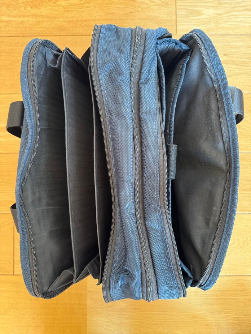 【美品】TUMI ビジネスバッグ 2way エキスパンダブル ブルー