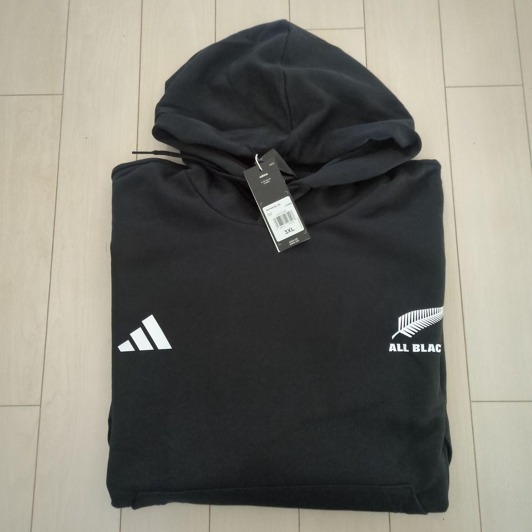 【新品・稀少サイズ3XL】オールブラックス x MARVEL フーディー