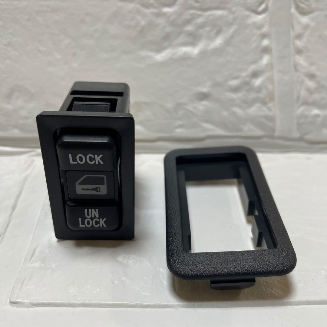 200系ハイエース★集中ドアロック★増設★希少★トヨタ純正スイッチ★新品未使用★