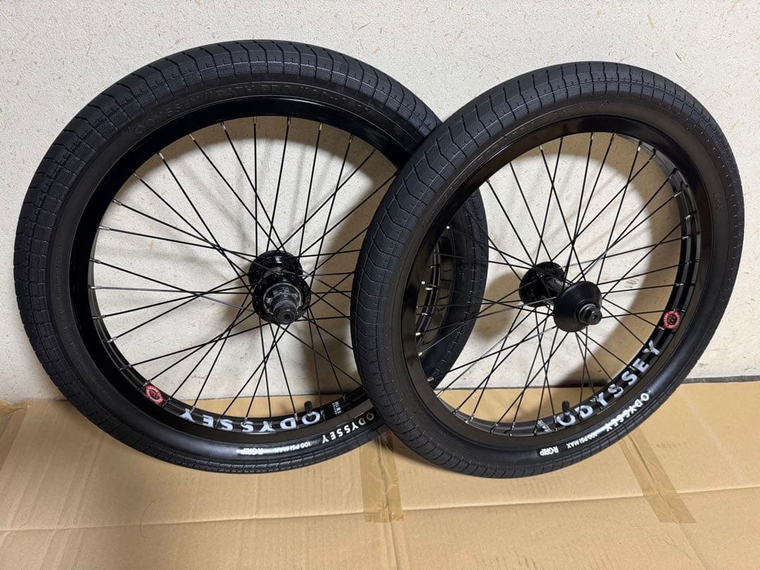BMXホイールセット前後ODYSSEYCLUTCH V2/VANDERO PRO