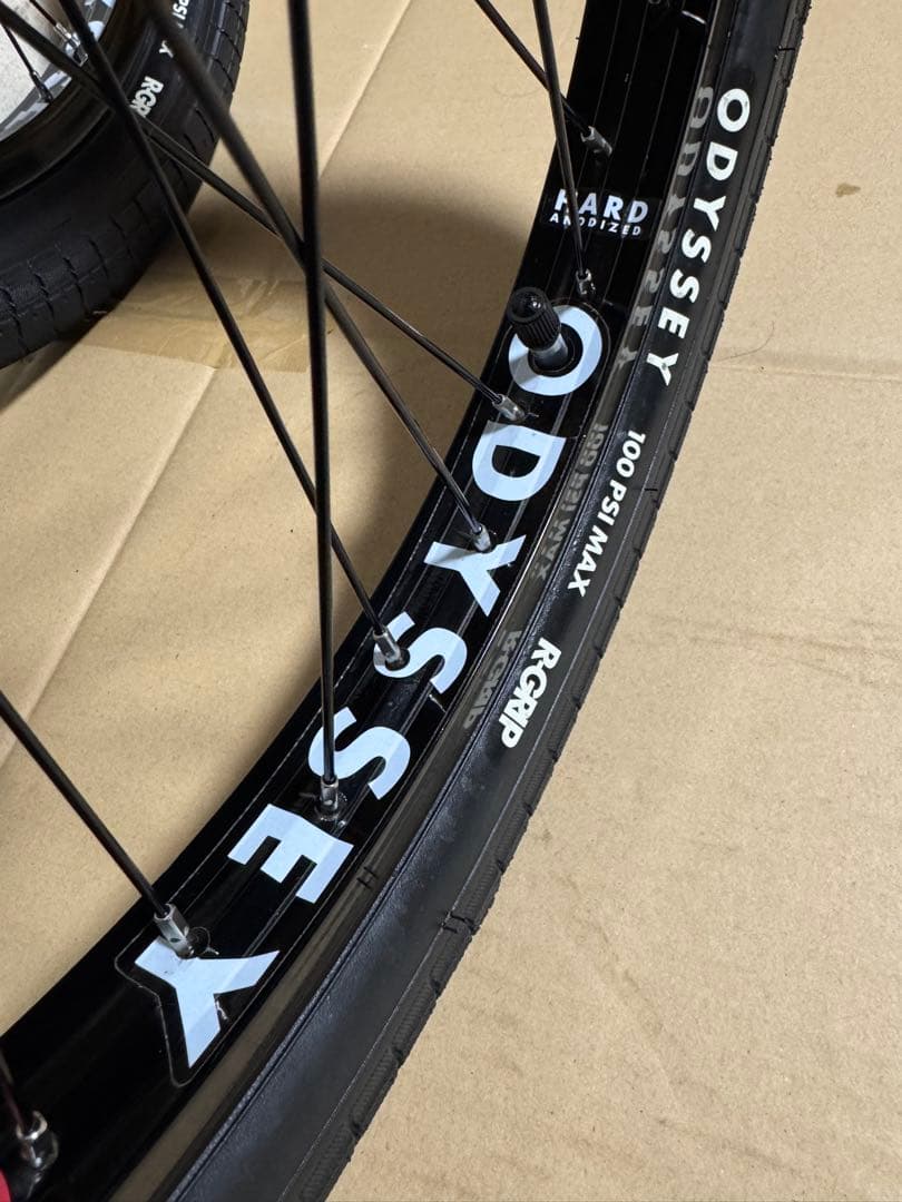BMXホイールセット前後ODYSSEYCLUTCH V2/VANDERO PRO
