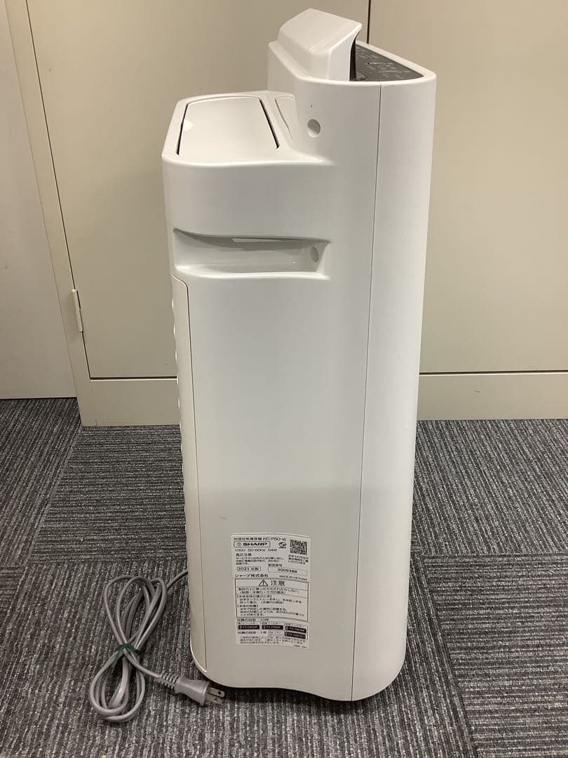 2021年製 加湿空気清浄機 シャープ KC-P50-W